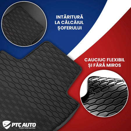 Covorase auto Renault Kangoo II, an fabricatie 2008 - 04.2021, caroserie van 5 locuri | 838-5loc