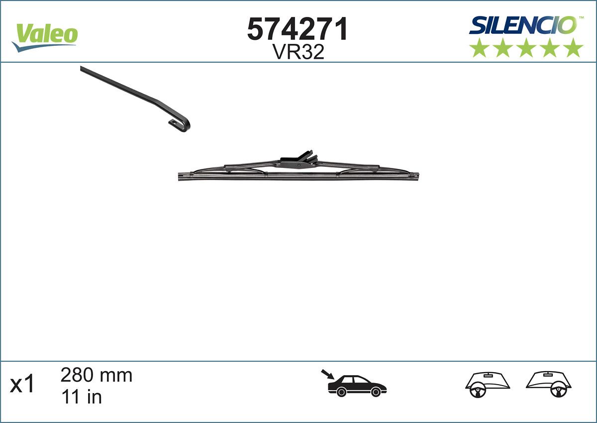 Lamela Stergator Ford Focus I, fabricatie 1999-2005, caroserie Combi | STV574271