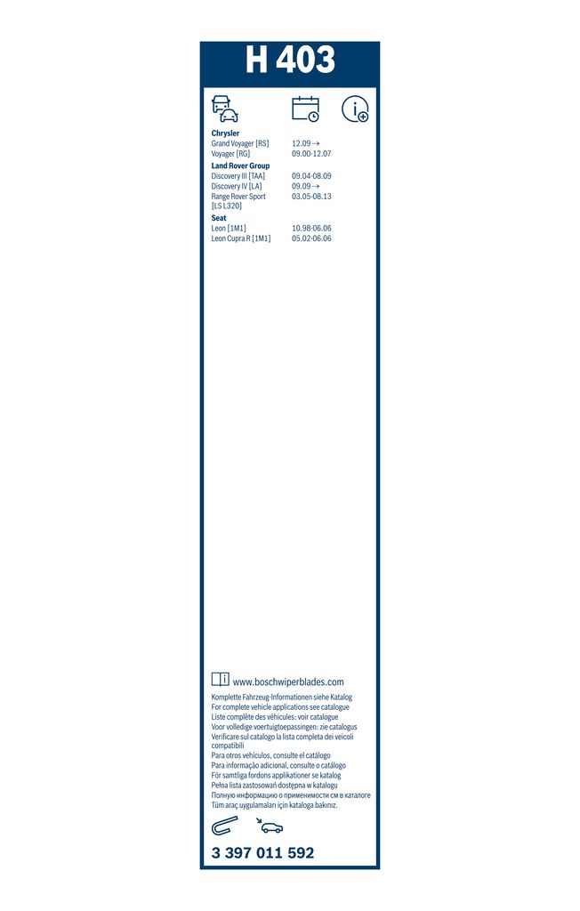 Lamela Stergator Peugeot Expert Tepee, fabricatie 2007+, caroserie Platou / Sasiu | STB3397011592