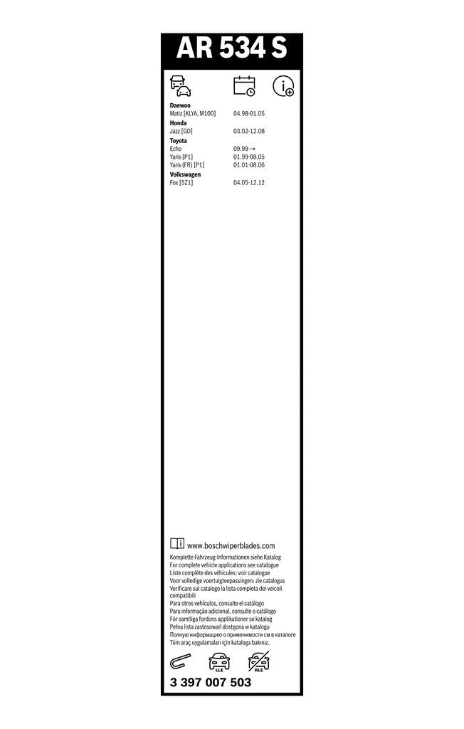 Lamela Stergator Mitsubishi Mirage G4, fabricatie 2012+, caroserie Hatchback | STB3397007503