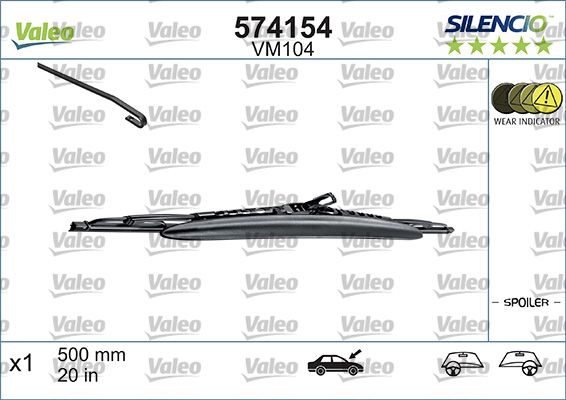Lamela Stergator Chrysler Crossfire, fabricatie 2004-2008, caroserie Cabrio | STV574154
