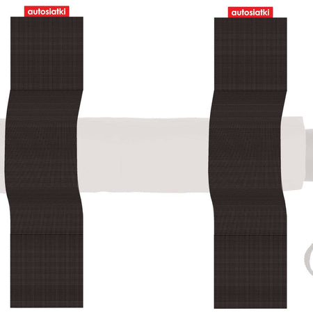 SUPORT PENTRU PORTBAGAJ, 20 CM, NEGRU