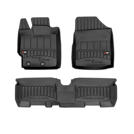 Covorase auto tip tavita Toyota Yaris II, an fabricatie 10.2005 - 2011, caroserie hatchback | 3D408401