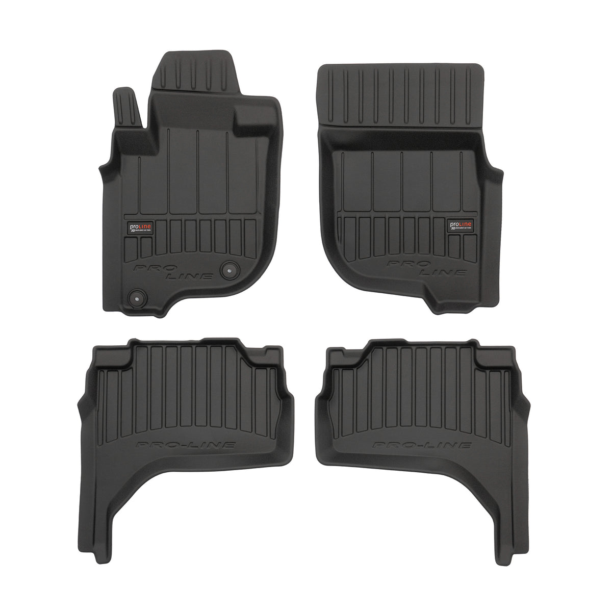 Covorase tip tavita 3D Mitsubishi L200, caroserie Pick-up, fabricatie 2019 - prezent, Facelift - 1