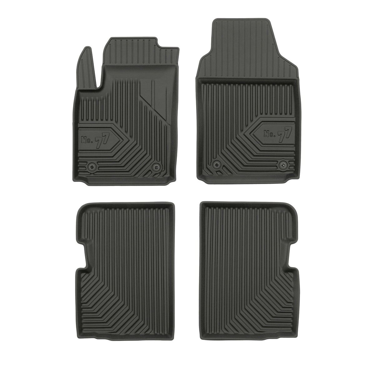 Covorase auto tip tavita Fiat 500 fabricatie 09.2007 - prezent, caroserie hatchback #1 - 1