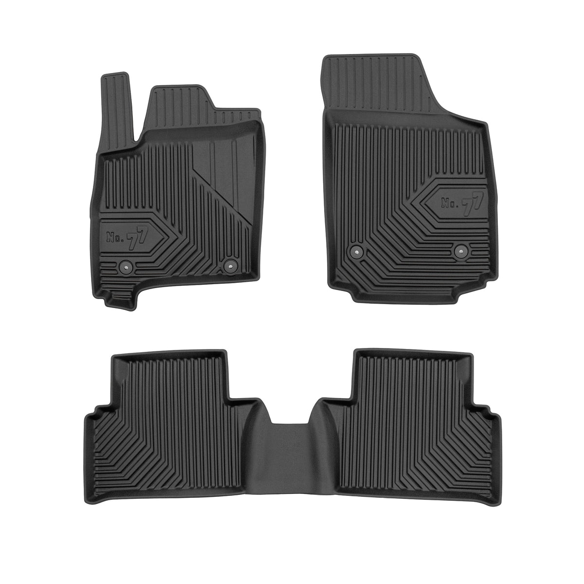Covorase auto tip tavita Opel Meriva A fabricatie 02.2003 - 2010, caroserie van #1 - 1