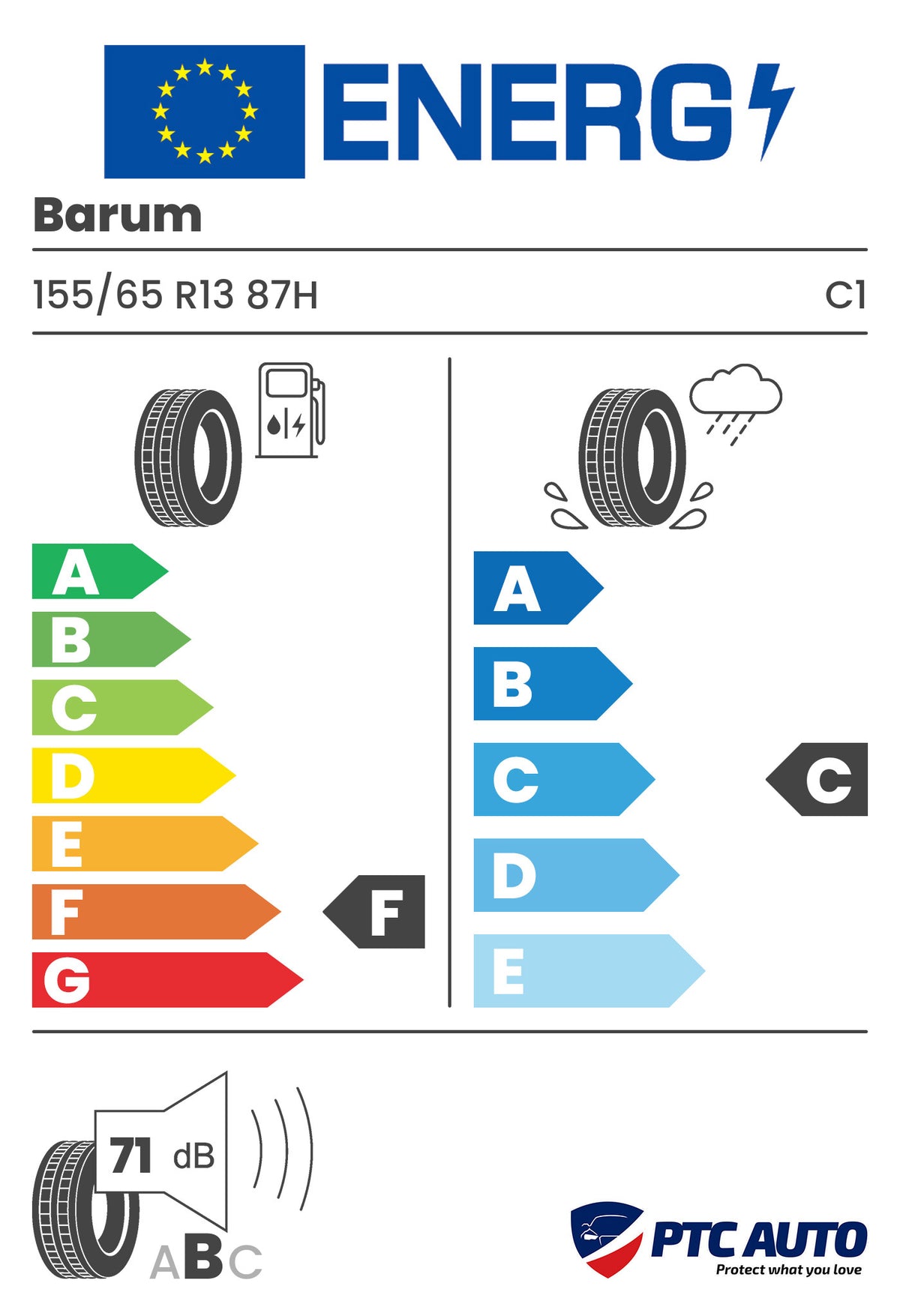 Anvelope Iarna 155/65 R13 BARUM POLARIS 87H