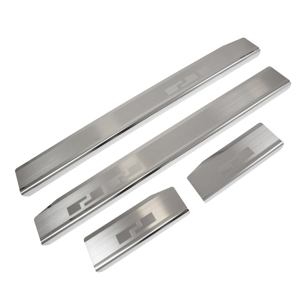 Protectie praguri usi inox Mercedes C-Class W204, an fabricatie 04.2007 - 02.2014, caroserie sedan | 08-0519