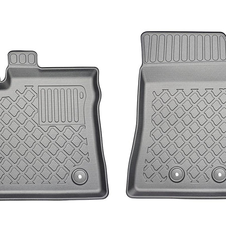 Covorase auto tip tavita Ford Transit Courier II, an fabricatie 06.2014 - prezent, caroserie van 2 locuri, set complet fata | 654056