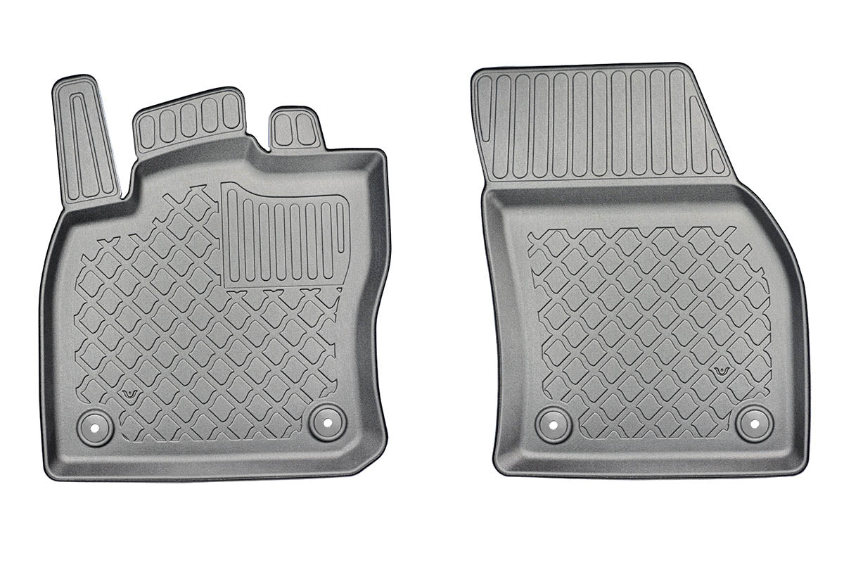 Covorase auto tip tavita Volkswagen Caddy Maxi, an fabricatie 11.2020 - prezent, caroserie van 5-7 locuri, covorase fata | 653886