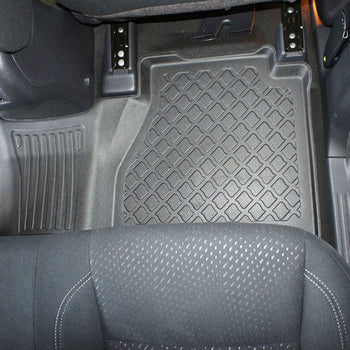 Covorase auto tip tavita Mercedes X-Class Clasa X, an fabricatie 01.2016 - prezent, caroserie pick-up fara stingatorul fixat la pasagerul din dreapta | 603361