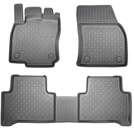 Covorase auto tip tavita Volkswagen Touran II, an fabricatie 09.2015 - prezent, caroserie van 5-7 locuri, fara rand 3 | 603415