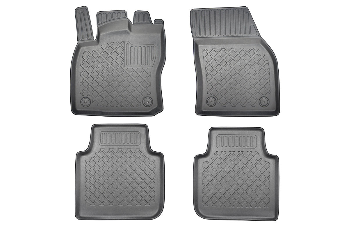 Covorase auto tip tavita Skoda Kodiaq, an fabricatie 03.2017 - 10.2023, caroserie suv 5-7 locuri, fara rand 3 | 603293