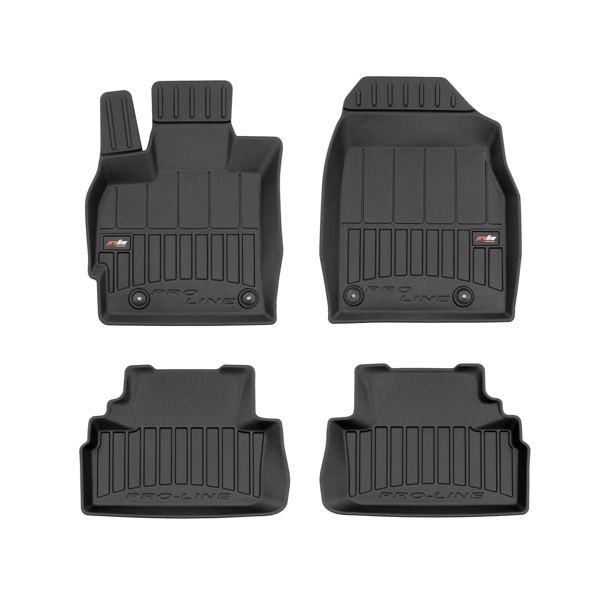 Covorase auto tip tavita Mazda CX CX-7, an fabricatie 07.2007 - 08.2012, caroserie suv pentru modelele cu tractiune fata (nu pentru 4x4) | 3D425606