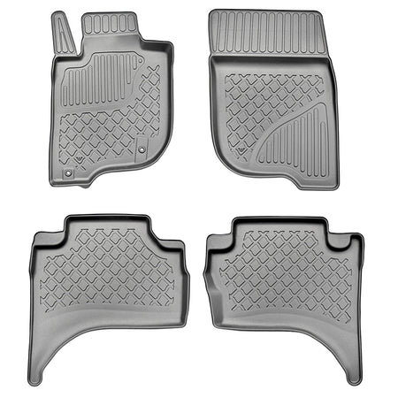 Covorase auto tip tavita Mitsubishi L200, an fabricatie 06.2015 - 11.2022, caroserie pick-up cabina dubla | 603495