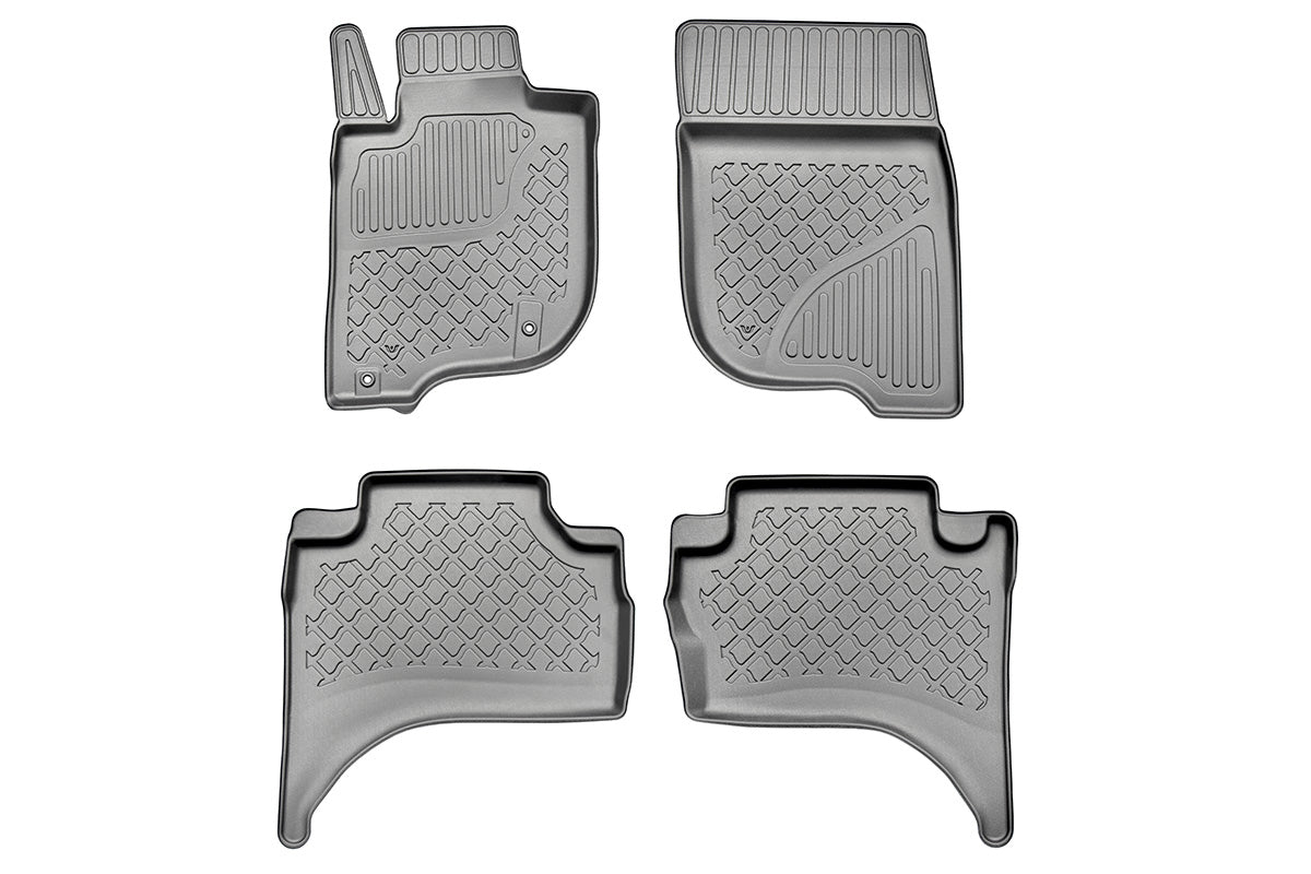 Covorase auto tip tavita Mitsubishi L200 L200, an fabricatie 06.2015 - 11.2022, caroserie pick-up cabina dubla | 603495