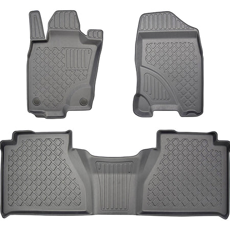 Covorase auto tip tavita Mercedes X-Class Clasa X, an fabricatie 01.2016 - prezent, caroserie pick-up fara stingatorul fixat la pasagerul din dreapta | 603361