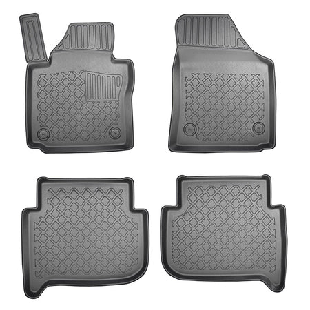 Covorase auto tip tavita Volkswagen Touran I, an fabricatie 03.2003 - 08.2015, caroserie van 5-7 locuri, fara rand 3 | 602551