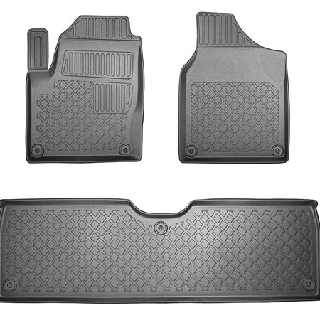 Covorase auto tip tavita Seat Alhambra I, an fabricatie 1995 - 08.2010, caroserie van 5-7 locuri, fara rand 3 | 602169