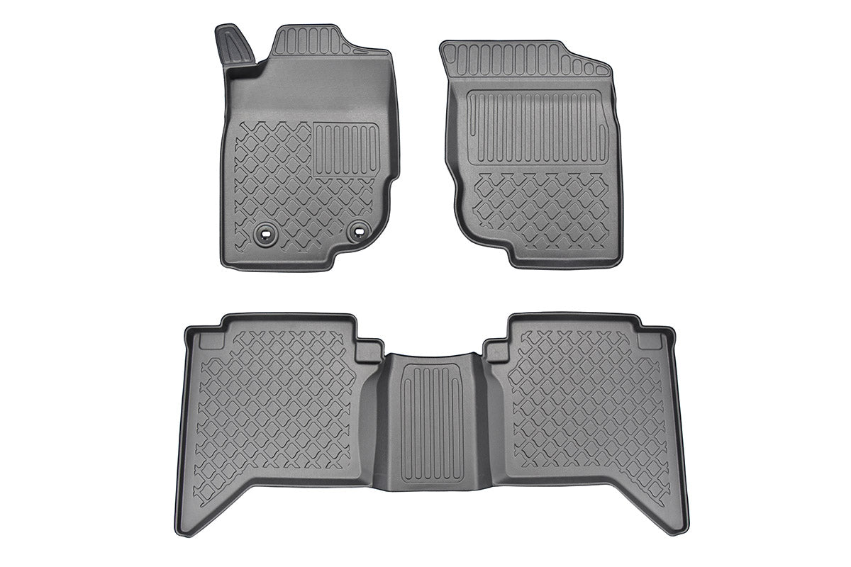 Covorase auto tip tavita Toyota Hilux Hilux, an fabricatie 2006 - 08.2016, caroserie pick-up cabina dubla | 603378