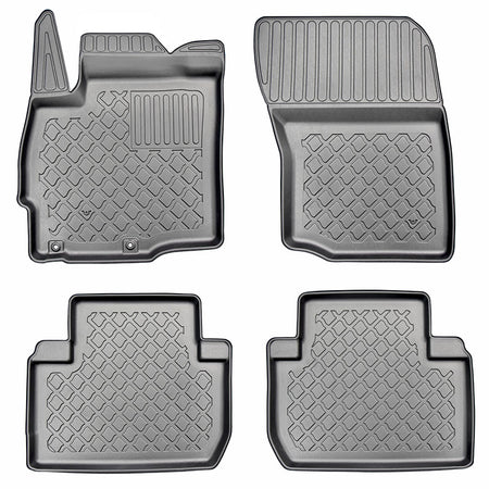 Covorase auto tip tavita Mitsubishi Outlander III, an fabricatie 09.2012 - prezent, caroserie suv nu corespunde pentru hybrid, fara rand 3 | 602899