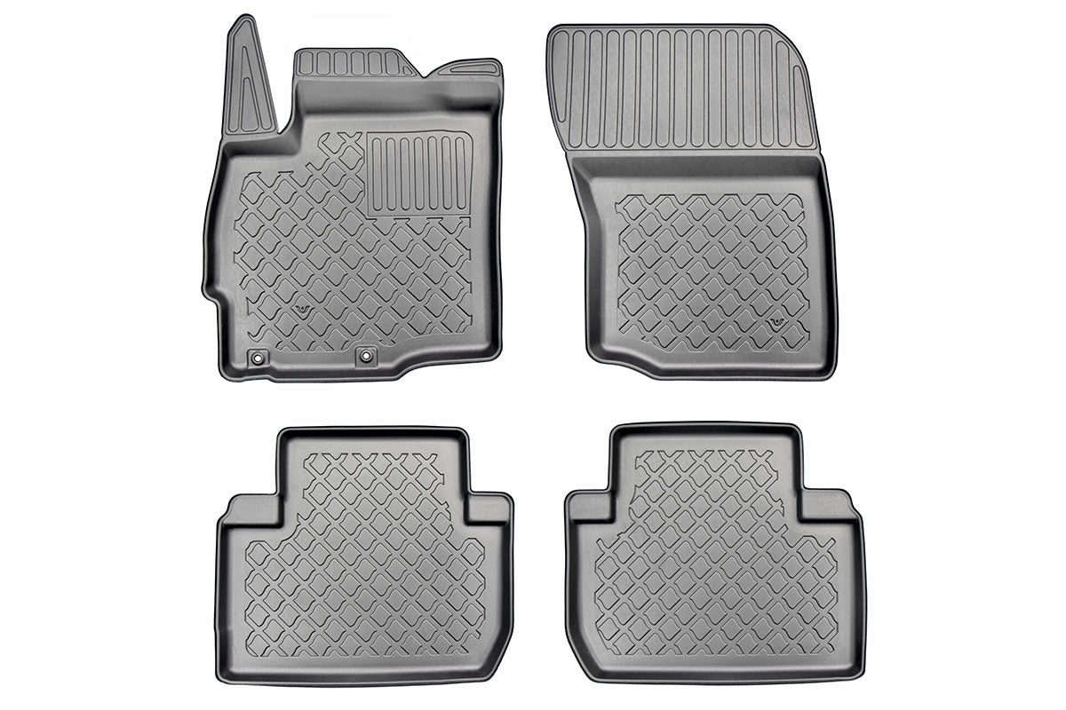 Covorase auto tip tavita Mitsubishi Outlander III, an fabricatie 09.2012 - 10.2021, caroserie suv nu corespunde pentru hybrid, fara rand 3 | 602899