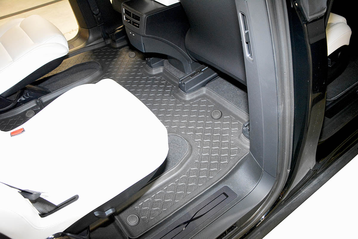Covorase auto tip tavita Tesla Model X, an fabricatie 10.2016 - 12.2020, caroserie suv 6 locuri, rand 2 | 683861