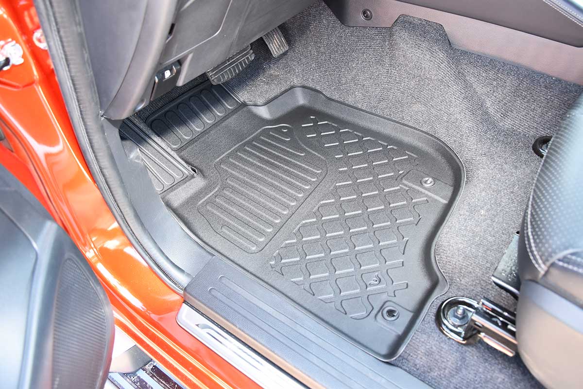 Covorase auto tip tavita Mitsubishi L200 L200, an fabricatie 06.2015 - 11.2022, caroserie pick-up cabina dubla | 603495