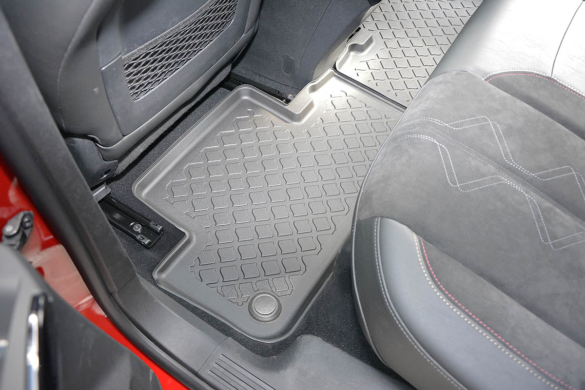 Covorase auto tip tavita Citroen DS DS7 Crossback E-Tense, an fabricatie 01.2019 - prezent, caroserie suv nu corespunde pentru versiunea cu tunel median pe randul 2 | 603910