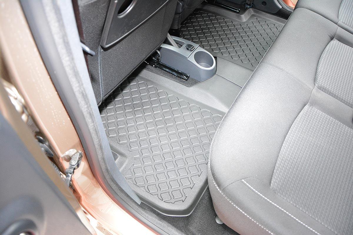 Covorase auto tip tavita Dacia Lodgy, an fabricatie 07.2012 - 10.2022, caroserie combi 5-7 locuri, fara rand 3 | 603052