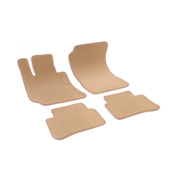 Covorase auto mocheta (bej) Mercedes E-Class W212, an fabricatie 03.2009 - 03.2016, caroserie sedan | M3104212BEJ