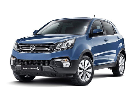 Protectie praguri usi inox Ssang Yong Korando