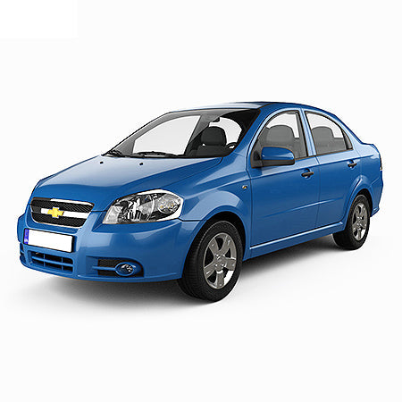 Covorase auto tip tavita Chevrolet Aveo T250 fabricatie 2006 - 2011, caroserie sedan