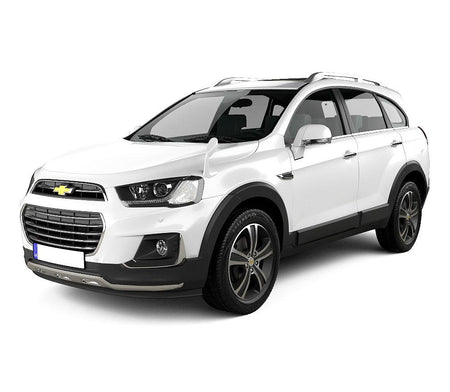 Protectii prag portbagaj inox Chevrolet Captiva fabricatie 2011 - 2015, caroserie suv