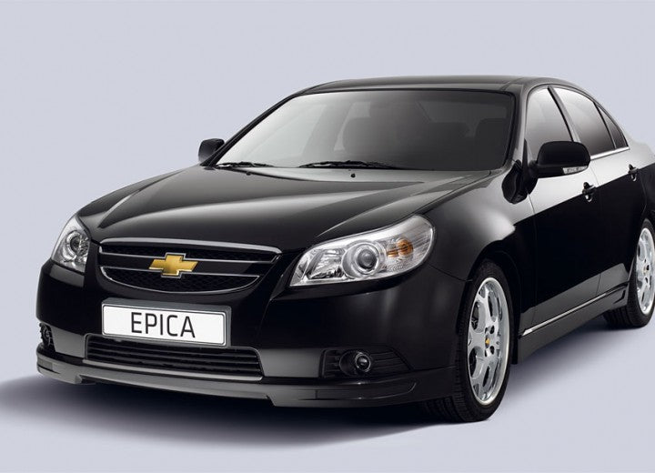 Protectie praguri usi inox Chevrolet Epica fabricatie 2006 - 2014, caroserie sedan