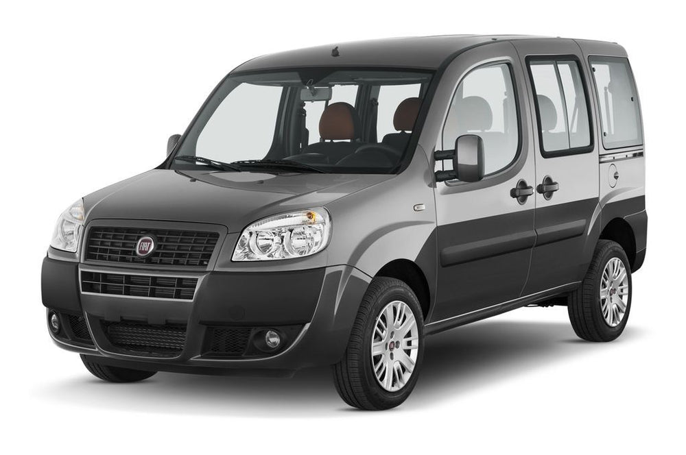 Protectie praguri usi inox Fiat Doblo fabricatie 2001 - 2010, caroserie van,2 locuri