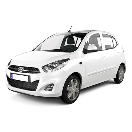 Protectii prag portbagaj inox Hyundai i10 I fabricatie 2008 - 2013, caroserie hatchback