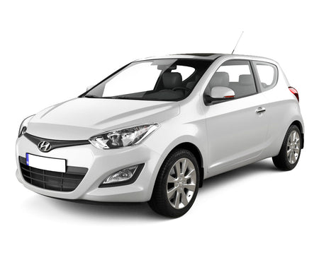 Protectie praguri usi inox Hyundai i20 I fabricatie 01.2009 - 11.2014, caroserie hatchback