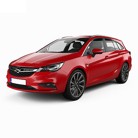 Set Covorase Auto Si Tavita Portbagaj OPEL ASTRA K LUX din 04.2016 - 2026, caroserie combi covorasele din spate mai mari,