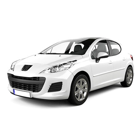 Protectie praguri usi inox Peugeot 207 fabricatie 2006 - 2012, caroserie hatchback
