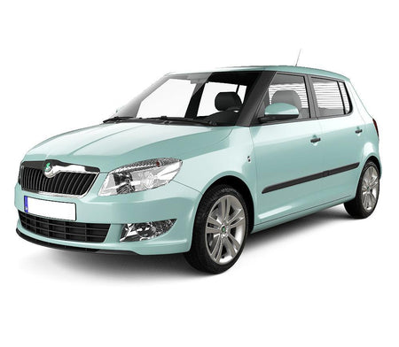 Covorase auto mocheta Skoda Fabia II fabricatie 03.2007 - 10.2014, caroserie hatchback