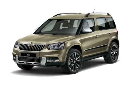 Protectii prag portbagaj inox Skoda Yeti fabricatie 2014 - 11.2017, caroserie van