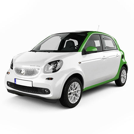 Covorase auto tip tavita Smart ForFour II fabricatie 2014 - prezent, caroserie hatchback