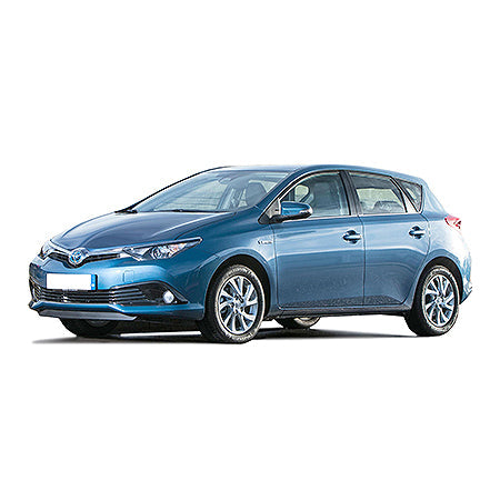 Protectii prag portbagaj inox Toyota Auris II fabricatie 01.2013 - 12.2018, caroserie hatchback