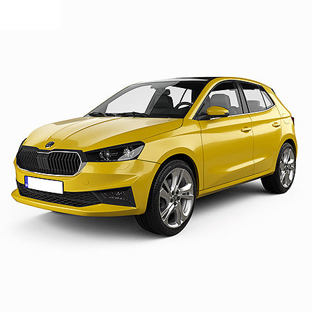 Protectie praguri usi inox Skoda Fabia IV fabricatie 09.2021 - prezent, caroserie hatchback