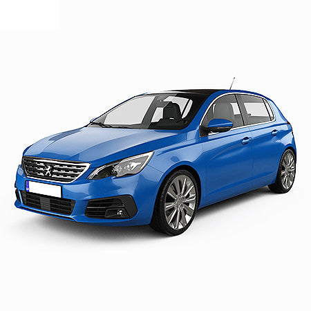 Set Covorase Auto Si Tavita Portbagaj PEUGEOT 308 III din 12.2021 - 2026, caroserie hatchback, PORTBAGAJ INFERIOR, FARA PODEA REGLABILA PE INALTIME