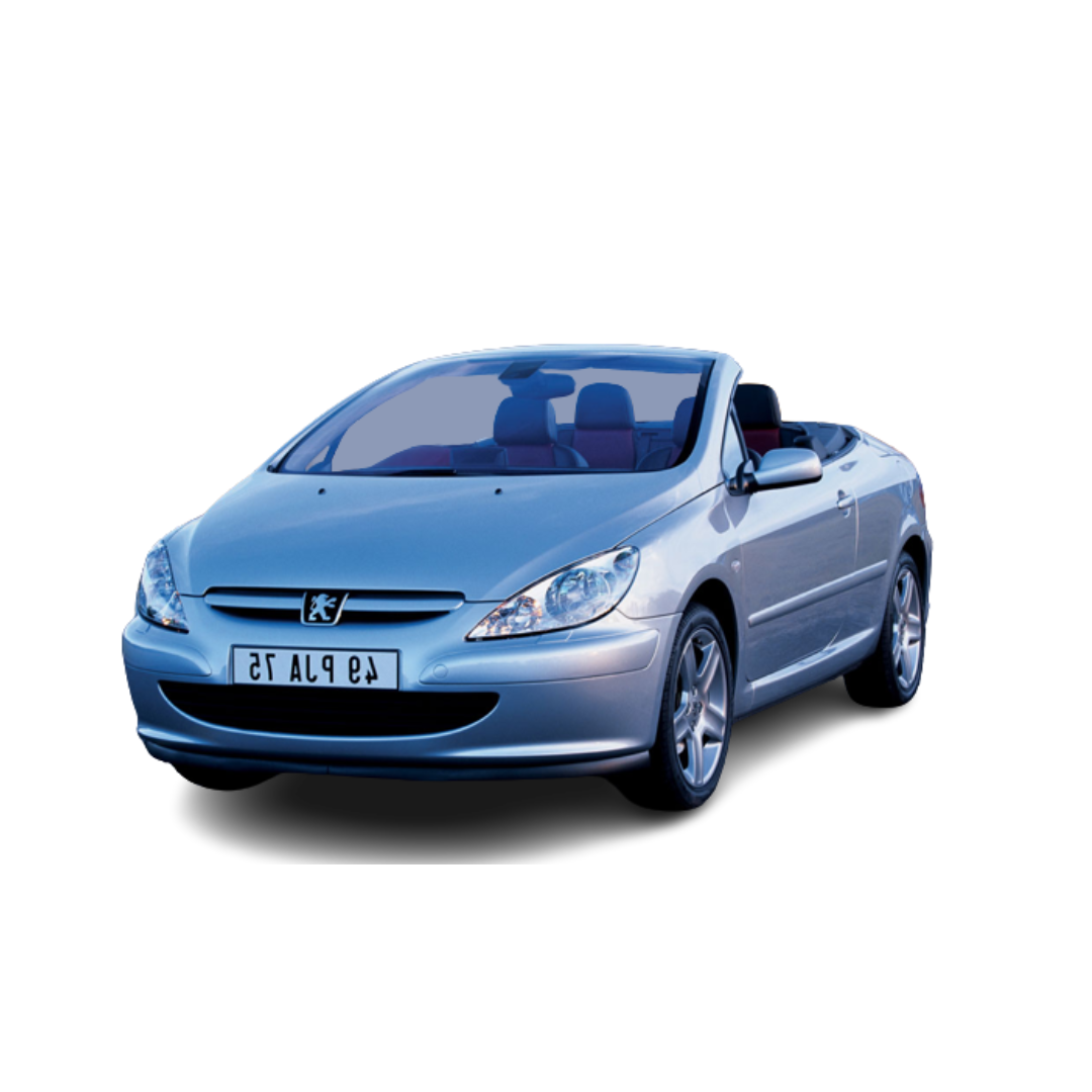Peugeot 307 CC fabricatie 2003 - 2008, caroserie cabrio
