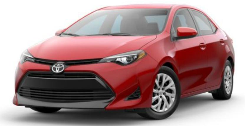 Covorase auto tip tavita Toyota Corolla XI fabricatie 08.2013 - 06.2018, caroserie sedan
