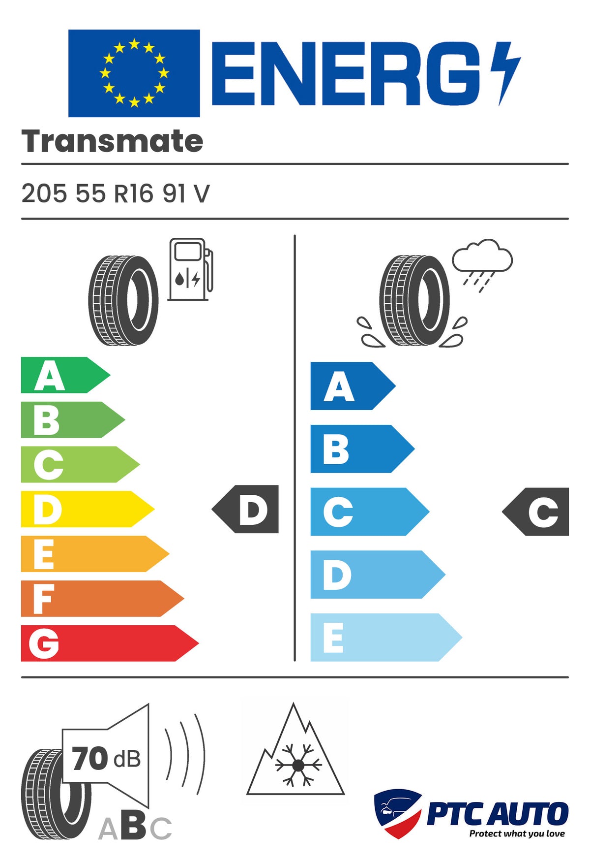 Anvelopa Iarna Transmate 205/55 R16 BLUESNOW 91V