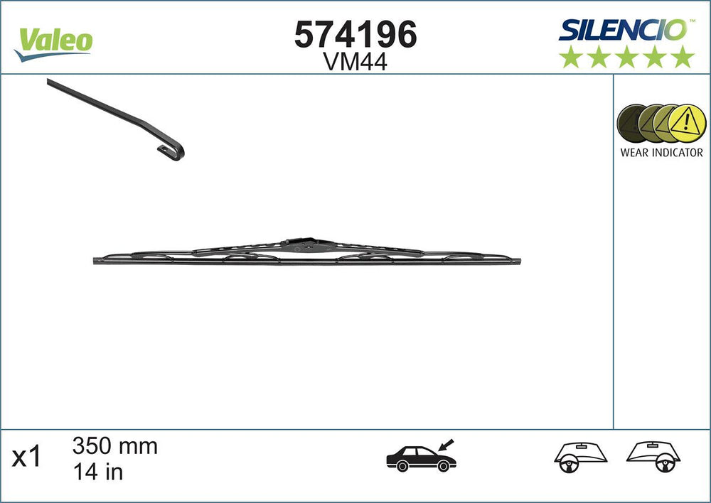 Lamela Stergator Kia PROCEED I, fabricatie 2015-2018, caroserie Hatchback | STV574196